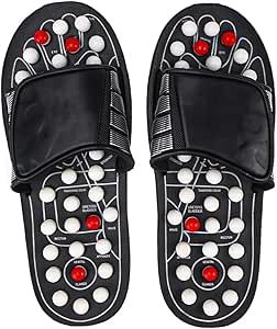 Massage Slippers - Rotating Acupressure Foot Massager